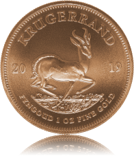 Rückseite: 1 Unze Gold Krügerrand