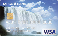 TARGOBANK VISA Premium-Karte, Motiv: Natur - Wasserfall