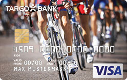 TARGOBANK VISA Gold-Karte, Motiv: Sport - Rennrad