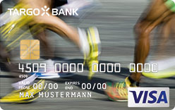 TARGOBANK VISA Premium-Karte, Motiv: Sport - Laufen