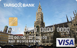 TARGOBANK VISA Premium-Karte, Motiv: Städte - München
