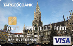 TARGOBANK VISA Online-Classic-Karte, Motiv: Städte - München