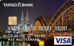 TARGOBANK VISA Premium-Karte, Motiv: Städte - Köln