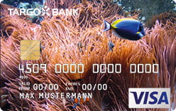 TARGOBANK VISA Online-Classic-Karte, Motiv: Tiere - Fisch